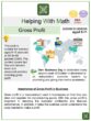 Gross Profit (Own Business Day Themed) Math Worksheets
